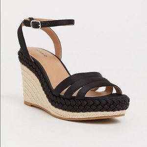 Torrid Wide Width Platform Espadrille Sandals